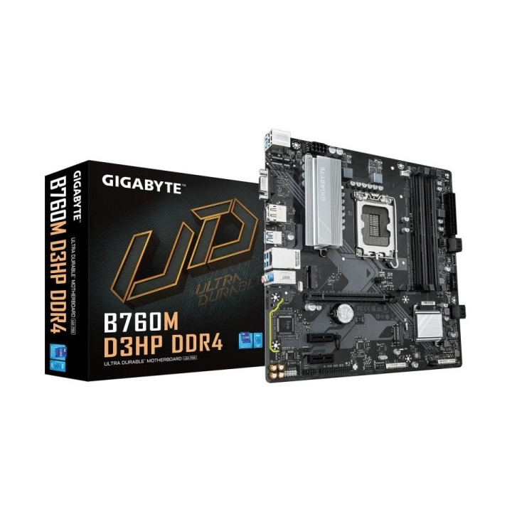 Gigabyte B760M D3HP Placa Base Intel LGA1700 4x DDR4 - M.2