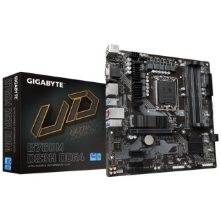 Gigabyte B760M DS3H Placa Base Intel LGA1700 4x DDR4 - M.2