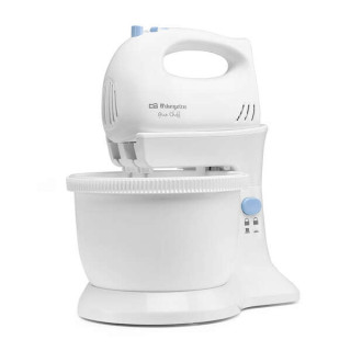 Orbegozo BA 4400 Amasadora Multifuncional - Potente y Versatil - Ideal para Pan Casero - 5 Velocidades y Funcion Turbo - Incluy