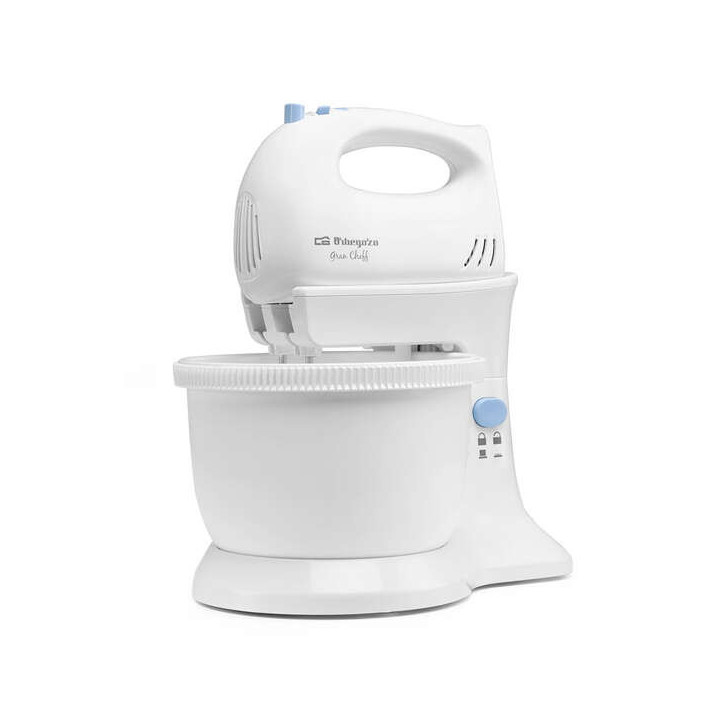 Orbegozo BA 4400 Amasadora Multifuncional - Potente y Versatil - Ideal para Pan Casero - 5 Velocidades y Funcion Turbo - Incluy