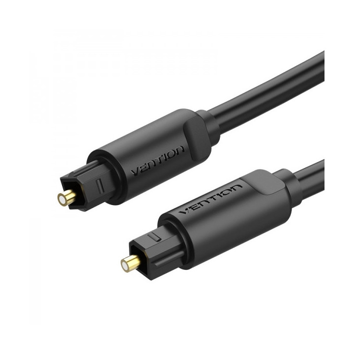 Vention Cable de Audio de Fibra Optica - 2m - Color Negro