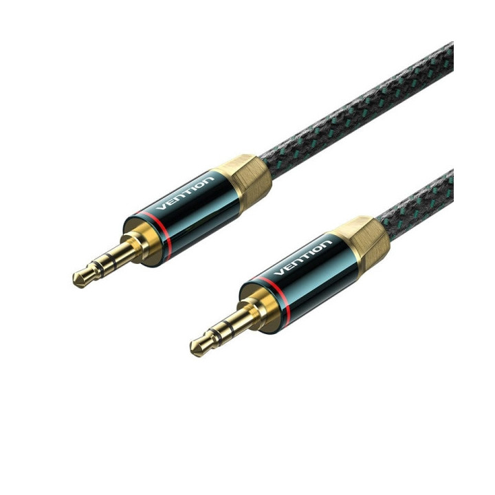 Vention Cable Jack 3.5 Macho a Jack 3.5 Macho - 10m - Trenzado - Color Verde
