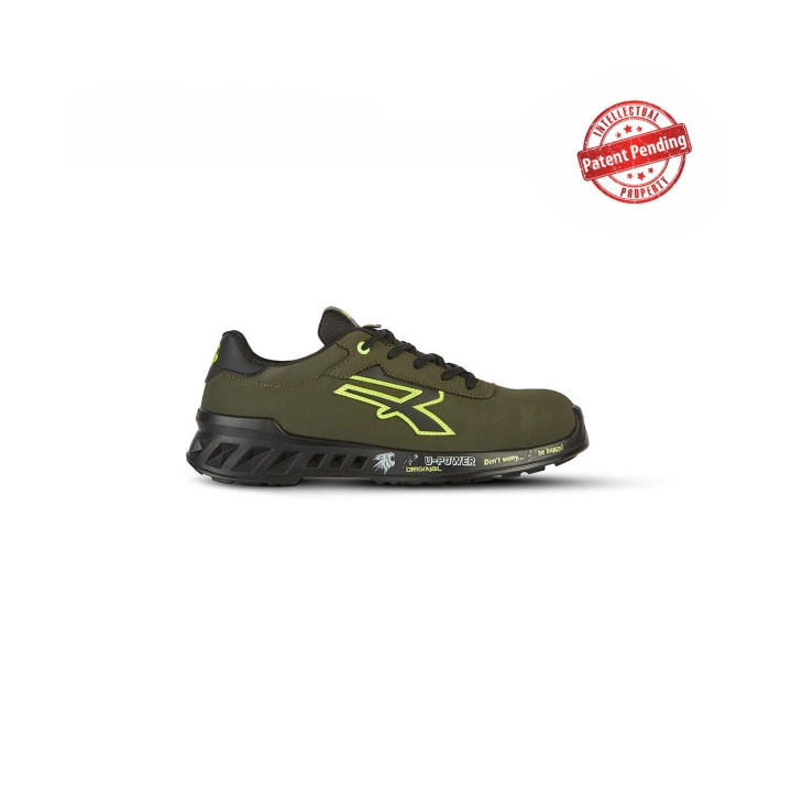 Upower Ryan S ESD Calzado de Seguridad Bajos - Talla 35 - Empeine Microfibra Hidrorrepelente