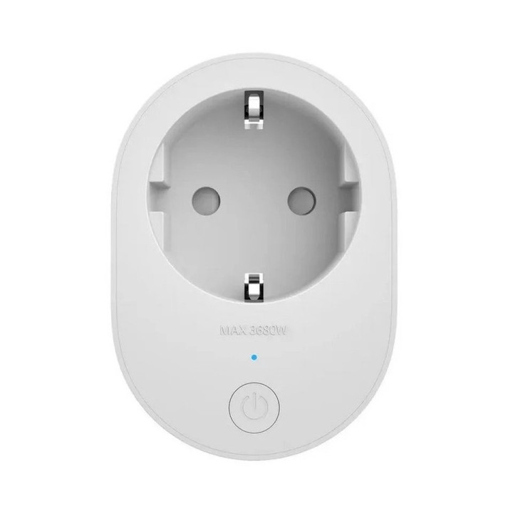 Xiaomi Smart Plug 2 Enchufe Inteligente WiFi 3680W - Control por Voz - Control Remoto - Temporizacion Inteligente - Blanco