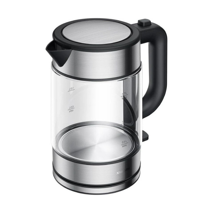 Xiaomi Electric Glass Kettle Hervidor de Agua Electrico 2200W - Capacidad1.7L - Vidrio de Borosilicato - Filtro Extraible - Cal