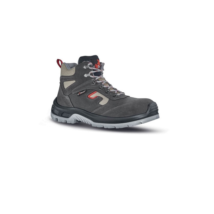 Upower Check L Botines de Seguridad - Talla 35 - Empeine Gamuza Suave