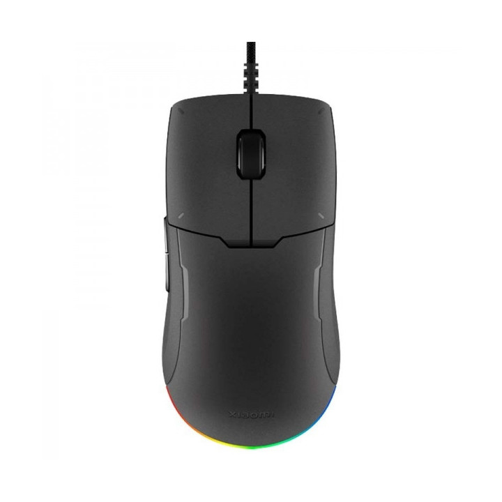 Xiaomi Gaming Mouse Lite Raton Gaming USB 6200dpi - Botones TTC Golden - Iluminacion RGB - Cable Trenzado 2m - Uso Diestro - Co
