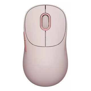 Xiaomi Wireless Mouse 3 Raton Inalambrico con Adaptador de 2.4GHz y Bluetooth 1200dpi - 5 Botones - Uso Diestro - Color Rosa
