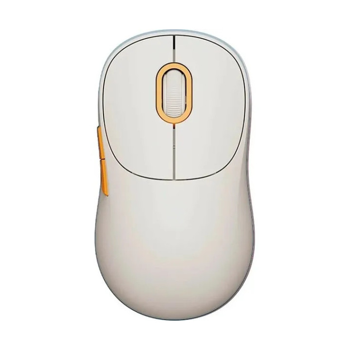 Xiaomi Wireless Mouse 3 Raton Inalambrico con Adaptador de 2.4GHz y Bluetooth 1200dpi - 5 Botones - Uso Diestro - Color Blanco