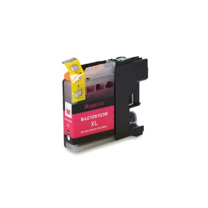 Brother LC125XL Magenta Cartuchos de Tinta Generico - Reemplaza LC125XLM