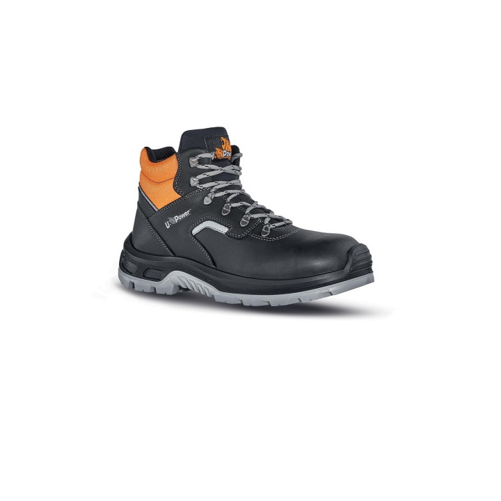 Upower Ascend S Botines de Seguridad - Talla 38 - Empeine en Piel Hidrofugo