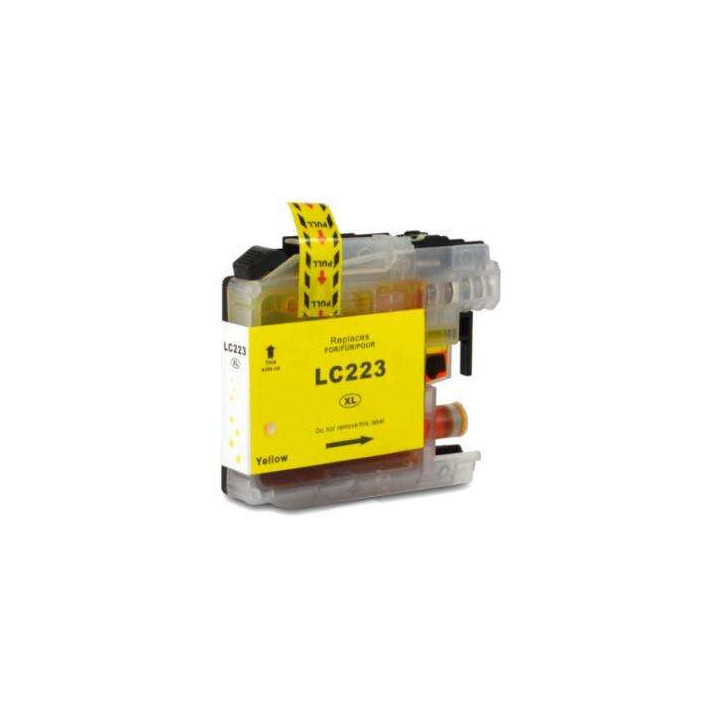 Brother LC223/LC221 Amarillo Cartucho de Tinta Generico - Reemplaza LC223Y/LC221Y