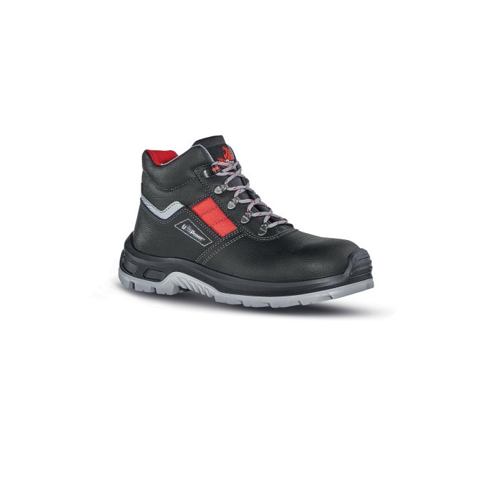 Upower Devastate RS S Calzado de Seguridad Botines - Talla 35 - Empeine Piel Flor