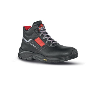 Upower Gravel S RS Botines de Seguridad - Talla 38 - Empeine Piel Flor Grana Mina