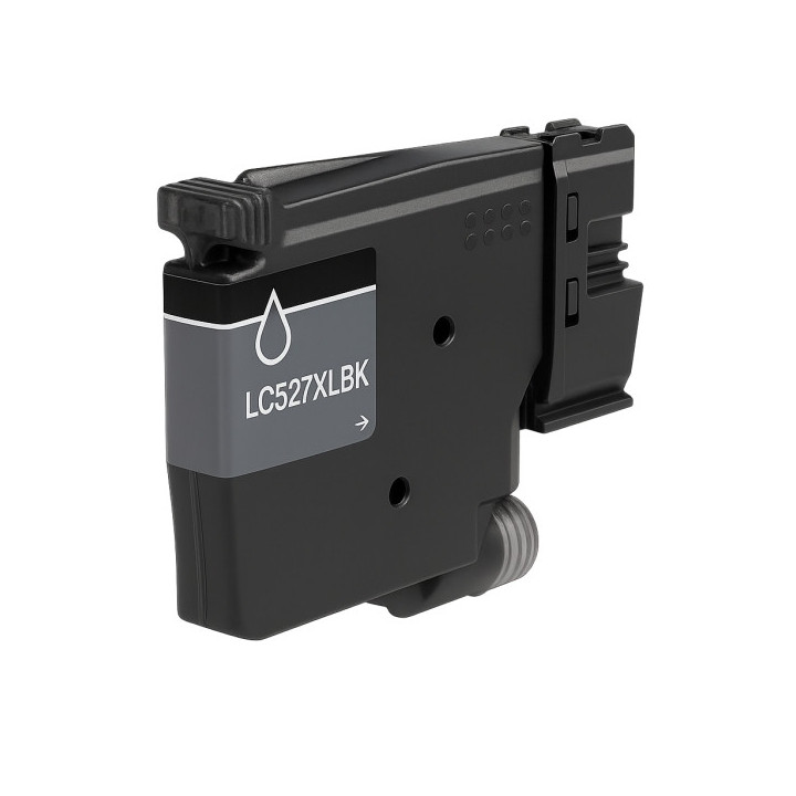 Brother LC527XL Negro Cartucho de Tinta Pigmentada Generico - Reemplaza LC527XLBK/LC527BK