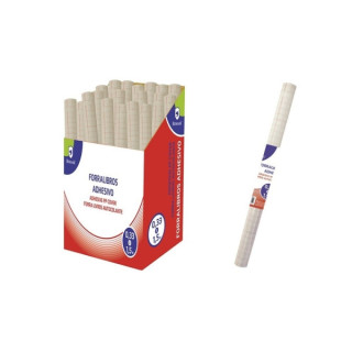 Bismark Rollo de Polipropileno 1.5x0.33m - Autoadhesivo - Cuadricula de Precision - Transparente