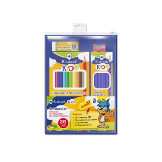 Bismark Pack Escolar con 12 Lapices HB