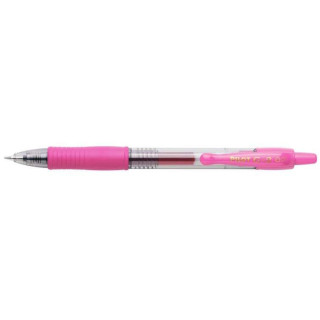 Pilot Boligrafo de Gel G2 Rollerball Retractil - Recargable - Punta de Bola Redonda 0.7mm - Trazo 0.32mm - Grip Ergonomico - Co