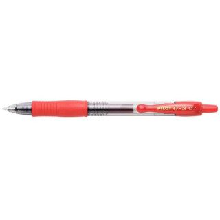Pilot Boligrafo de Gel G2 Rollerball Retractil - Recargable - Punta de Bola Redonda 0.7mm - Trazo 0.32mm - Grip Ergonomico - Co