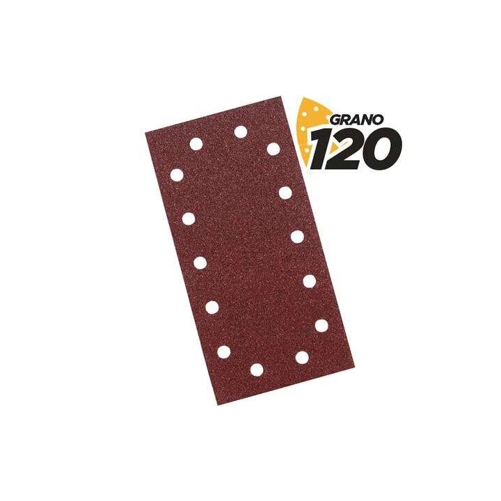 Blim Pack de 10 Lijas para Lijadora BL0123 - Grano 120 - Formato Rectangular