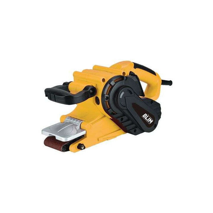 Blim Lijadora de Banda 76x533mm 1010W - Velocidad 120-380rpm - Salida de Extraccion del Polvo - Empuñadura Ergonomica - Cubier