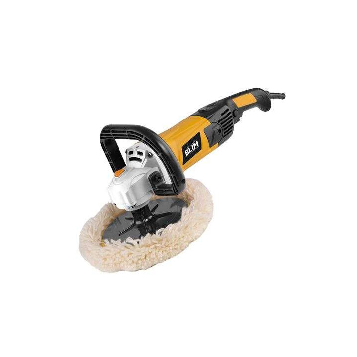 Blim Pulidora 180mm - Potencia 1500W - Velocidad 600-3.200 rpm - Empuñadura Ergonomica - Incluye Disco de Lana