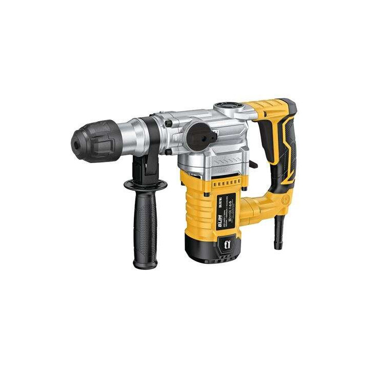 Blim Martillo SDS-Plus 1050W 1050rpm - 4 Funciones - Potencia de Impacto 4.5J - 4.200 Impactos por Minuto - Incluye Brocas y Ci