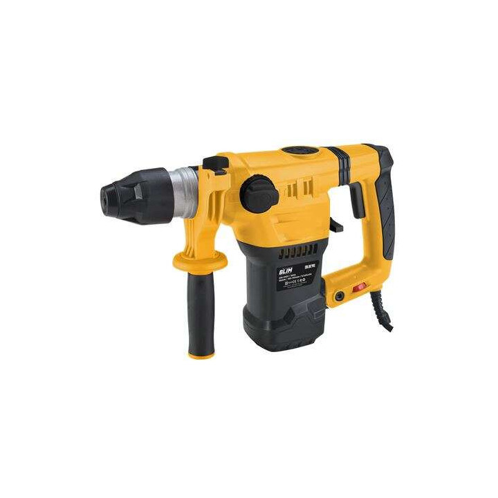 Blim Martillo SDS-Plus 1500W 150-750rpm - 4 Funciones - Potencia de Impacto 6.5J - 4.000 Impactos por Minuto - Incluye Brocas y