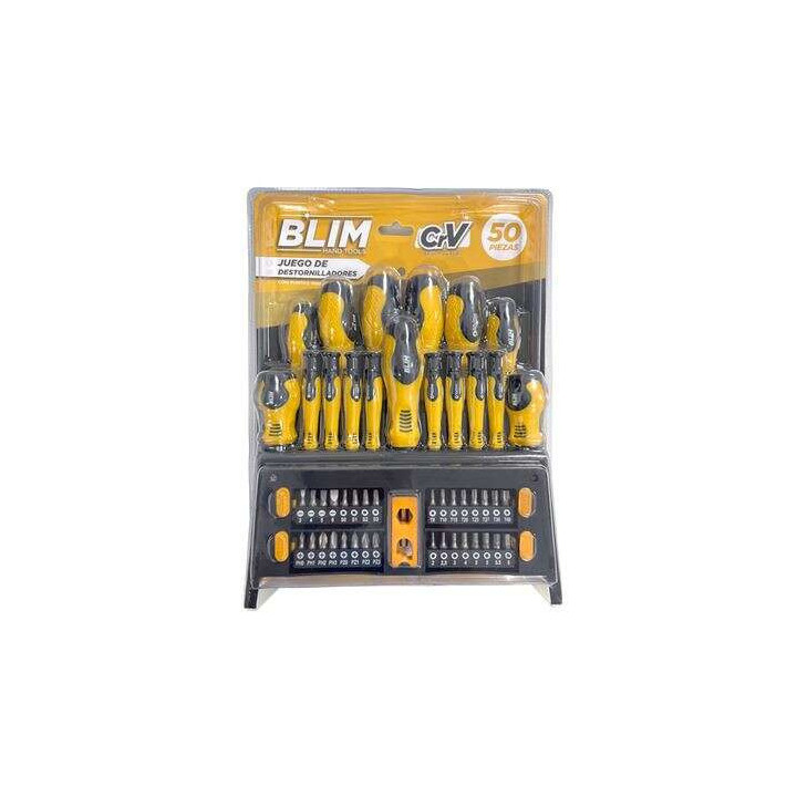 Blim Juego 50 Piezas Destornilladores y Puntas