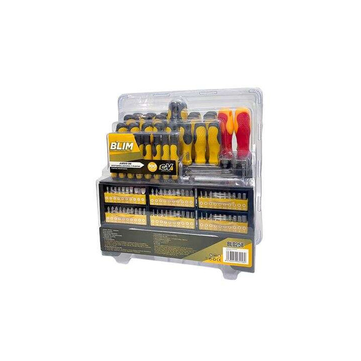 Blim Juego 100 Piezas Destornilladores y Puntas