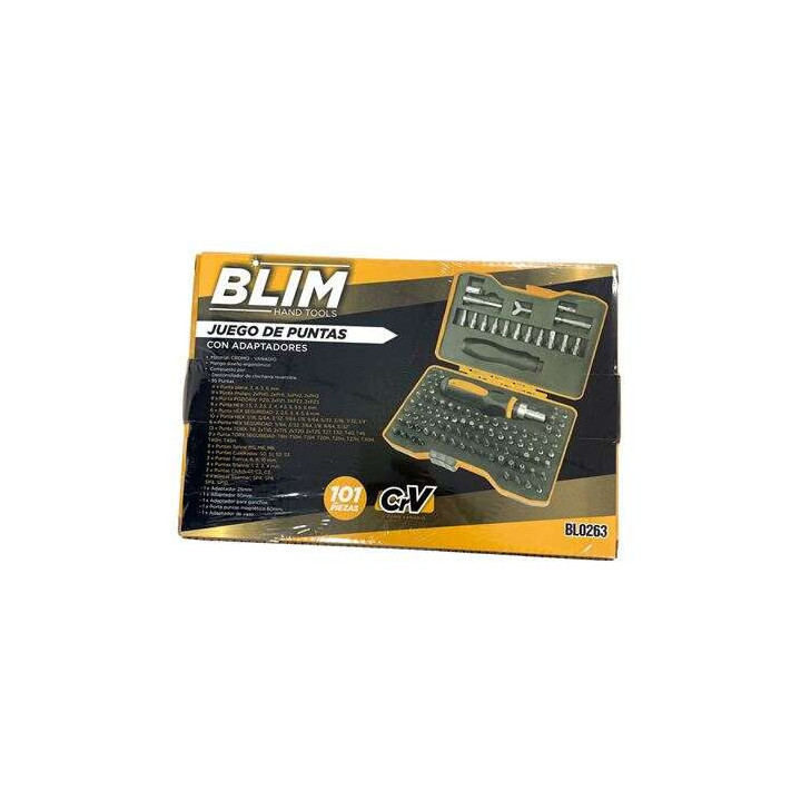 Blim Juego Puntas 101pcs con Adaptadores