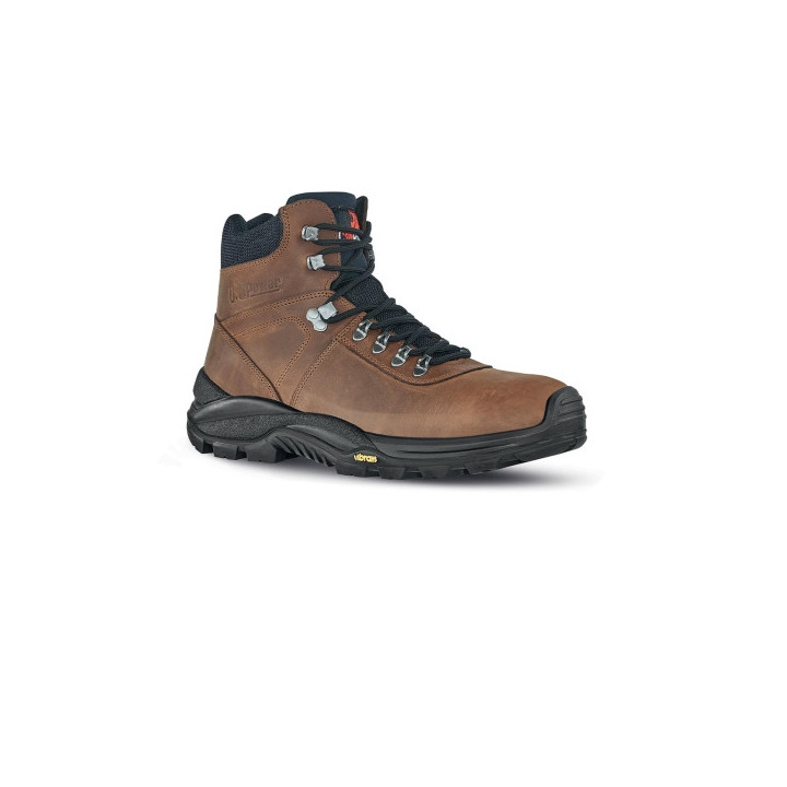 Upower Trail S Botines de Seguridad - Talla 38 - Empeine Piel Pull-Up Engrasado Hidrofugo
