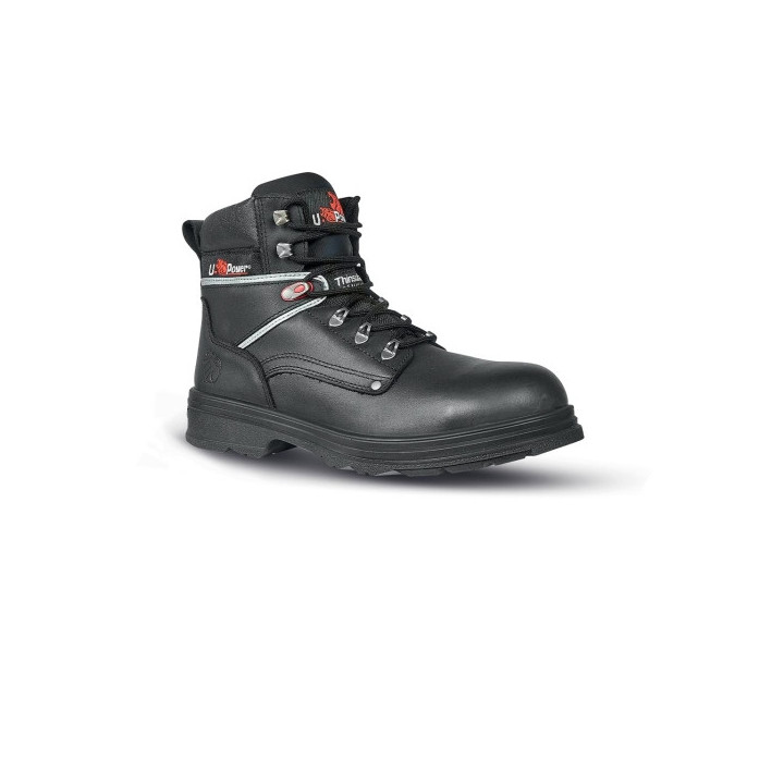 Upower Performance S Botines de Seguridad - Talla 38 - Empeine Piel Hidrofugo
