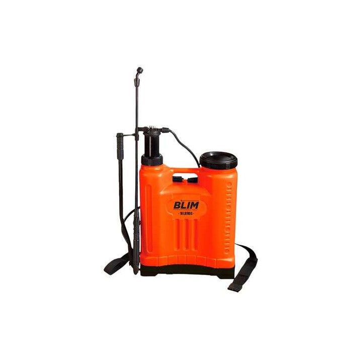 Blim Sulfatadora de Espalda Manual 18L - Bomba con Presion hasta 4 bar - Boquilla Regulable - Diseño Tipo Mochila