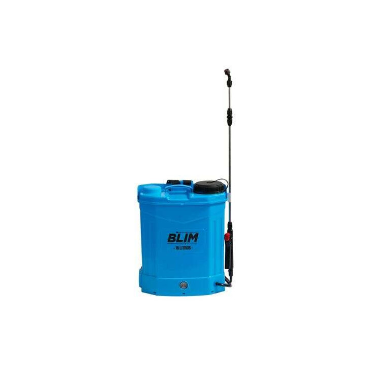 Blim Sulfatadora de Espalda a Bateria 12V 16L - Rango de Presion 0.2 - 0.45mpa - Regulador de Potencia - Lanza Inoxidable