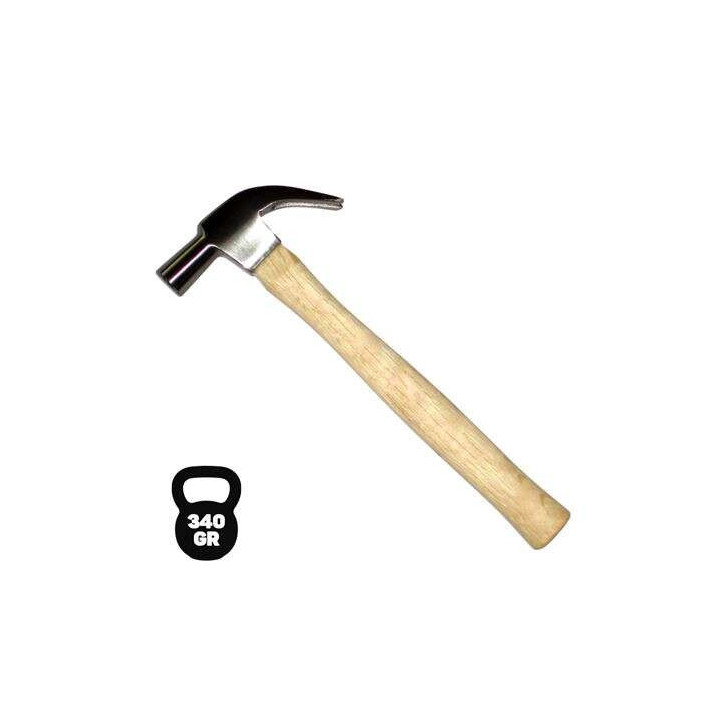 Blim Martillo de Carpintero - Peso 340 Gr - Golpes Precisos y Potentes - Mango de Madera