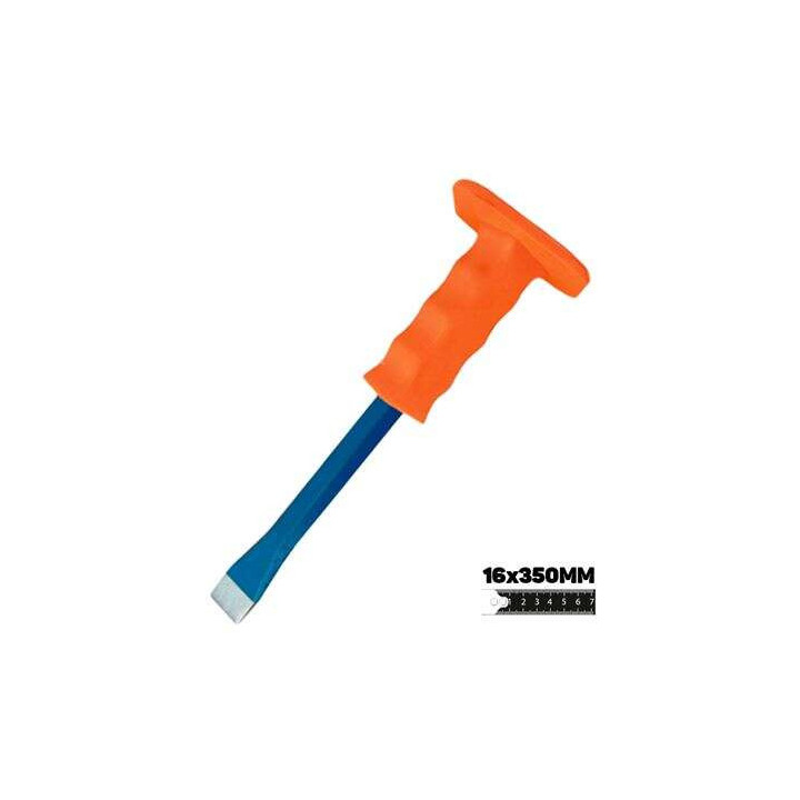 Blim Martillo de Acero al Carbono - Medidas: 16 X 350 mm - Resistente al Impacto - Mango con Protector TPR - Color Negro