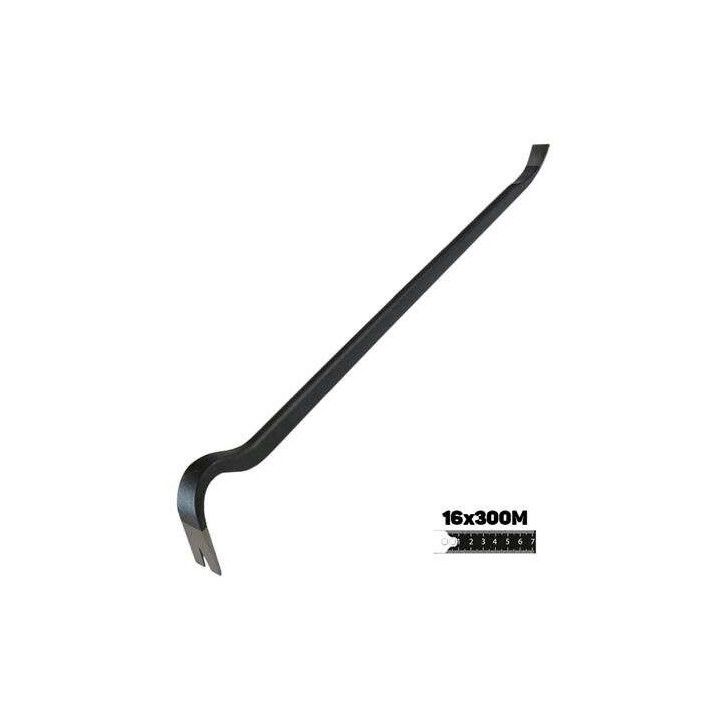 Blim Herramienta de Palanca y Eliminacion de Soporte del Encofrado - Medidas 300X16mm - Cabezas y Uñas Forjadas