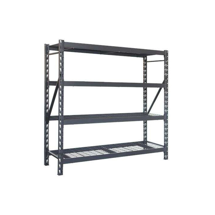 Blim Estanteria Metalica Ajustable - Dimensiones 195x183x61mm - Soporte 700kg por Balda - Facil Montaje - Recubrimiento Polvo N