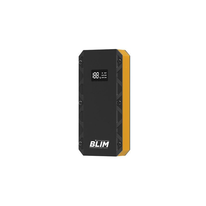 Blim BL0432 Arrancador de Baterias 3 en 1 - 8000mAh - Arranque 12V - Powerbank - Linterna - Proteccion Contra Cortocircuitos