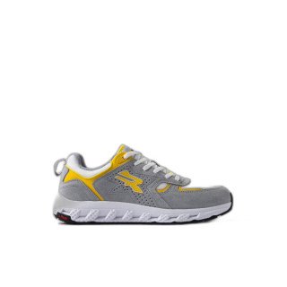 Upower Jackie Zapato Bajo de Seguridad - Talla 35 - Proteccion OB e FO SR - Color Gris/Amarillo