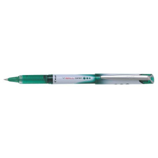 Pilot Boligrafo de Tinta Liquida V Ball Grip 05 - Punta de Bola Conica 0.5mm - Trazo 0.3mm - Grip de Goma - Color Verde