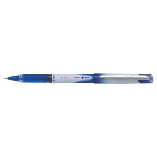 Pilot Boligrafo de Tinta Liquida V Ball Grip 07 - Punta de Bola Conica 0.7mm - Trazo 0.5mm - Grip de Goma - Color Azul
