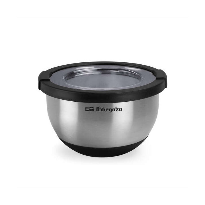 Orbegozo BOL de Acero Inoxidable BOA 1500 - Serie BOA - Duradero y Seguro - Capacidad 1.5L - Base Antideslizante - Libre de BPA