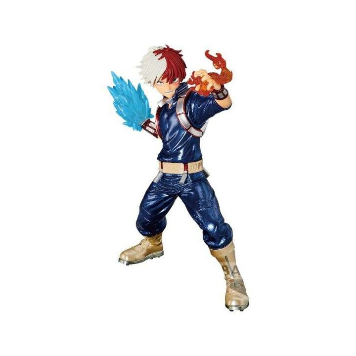 Banpresto My Hero Academia The Amazing Heroes Shoto Todoroki (Special) - Figura de Coleccion - Altura 14cm aprox. - Fabricada e