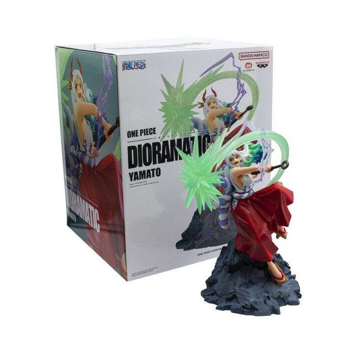 Banpresto One Piece Dioramatic Yamato - Figura de Coleccion - Altura 19cm aprox. - Fabricada en PVC y ABS