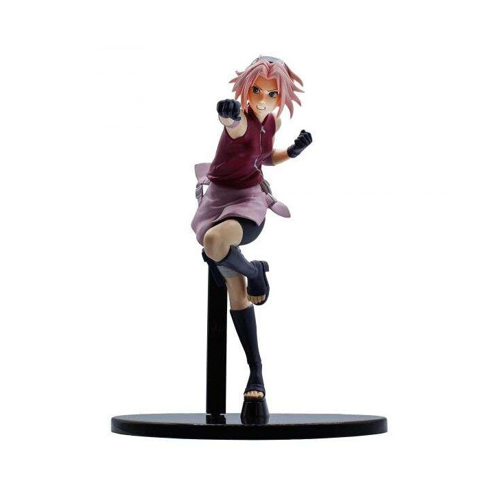 Banpresto Naruto Shippuden Vibration Stars Haruno Sakura - Figura de Coleccion - Altura 16cm aprox. - Fabricada en PVC y ABS