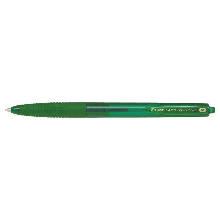 Pilot SuperGrip G Boligrafo de Bola Retractil - Punta Redonda 1.0mm - Trazo 0.4mm - Tinta de Aceite - Grip Ergonomico - Color V