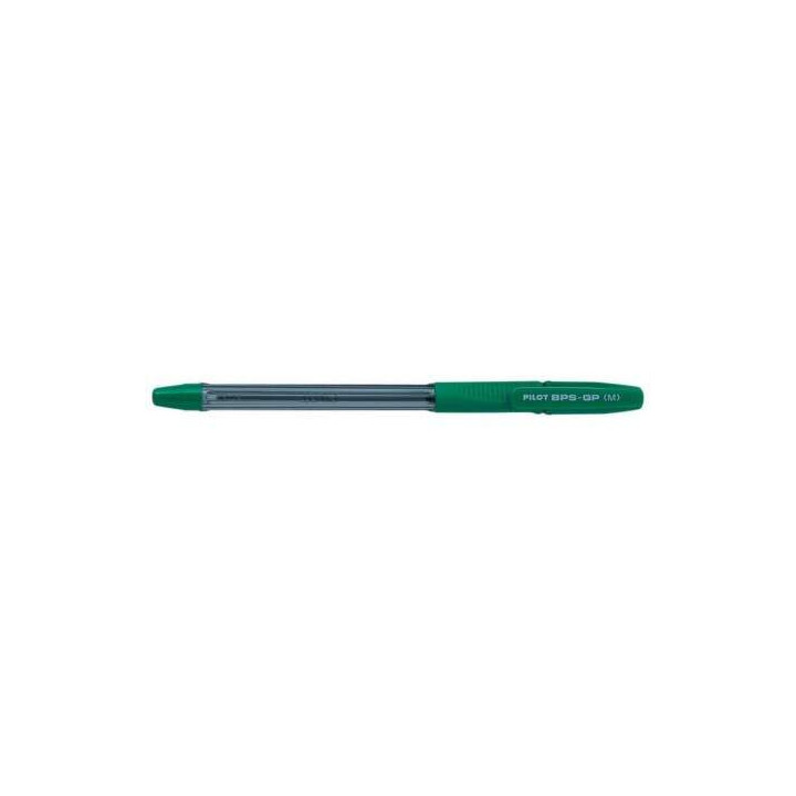 Pilot Boligrafo de Bola BPS-GP - Recargable - Punta Mediana de 1mm - Trazo de 0.25mm - Color Verde