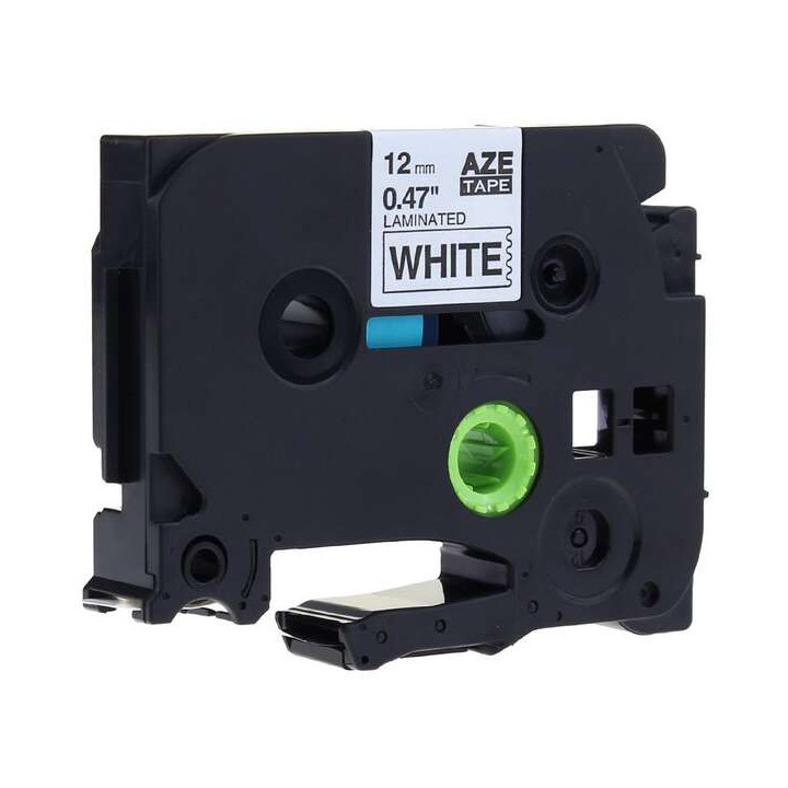 Brother TZe241 Cinta Laminada Generica de Etiquetas - Texto negro sobre fondo blanco - Ancho 18mm x 8 metros